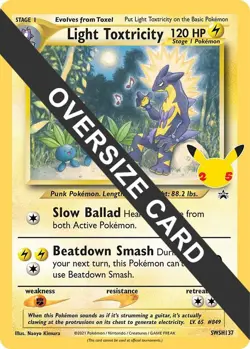 Light Toxtricity - SWSH137 [Jumbo Cards] SWSH137 NM - Image 1