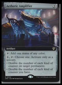 Commander: Aetherdrift #34 Aetheric Amplifier (Extended Art) - Image 1