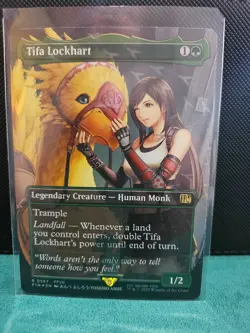 Tifa Lockhart (Borderless) (Chocobo Track Foil) - FINAL FANTASY #567 - Image 1