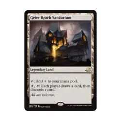 WOTC MTG Eldritch Moon Geier Reach Sanitarium (R) (Foil) EX - Image 1