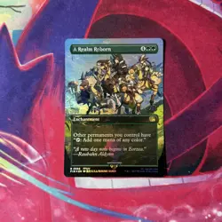 A Realm Reborn R 566 CHOCOBO TRACK FOIL Alternate Art Final Fantasy MTG - Image 1
