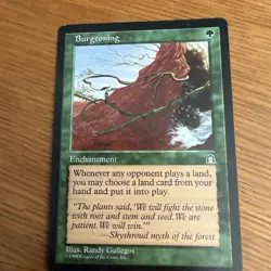 Magic the Gathering Burgeoning - Stronghold #102/143 MTG LP - Image 1