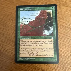 Magic the Gathering Burgeoning - Stronghold #102/143 MTG LP - Image 2