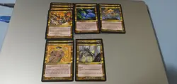 Magic the Gathering Invasion Armadillo Cloak,Lobotomy,Noble Panther,Seer's Visio - Image 1