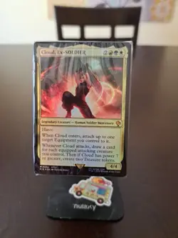 DECK ONLY MTG Final Fantasy VII Commander Deck Cloud Limit Break Factory Sealed - Image 1