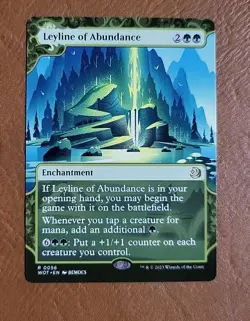 NM Leyline of Abundance #056 Wilds of Eldraine Enchanting Tales WOT - Image 1