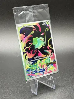 TCG Pokemon Bulbasaur 133/132 Mega Evolution IR Holo Stamped NM/M Sealed - Image 1
