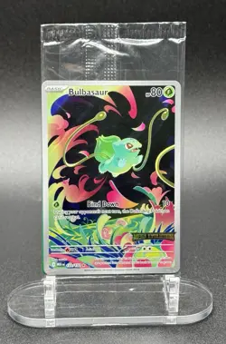 TCG Pokemon Bulbasaur 133/132 Mega Evolution IR Holo Stamped NM/M Sealed - Image 2