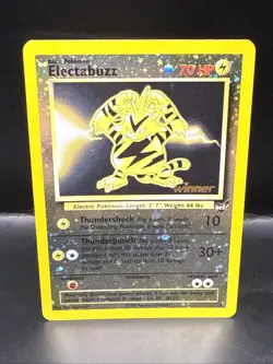 Pokemon Electabuzz - 1 [Winner] 001/009 Best of Reverse Holo Swirl - Image 2