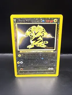 Pokemon Electabuzz - 1 [Winner] 001/009 Best of Reverse Holo Swirl - Image 3