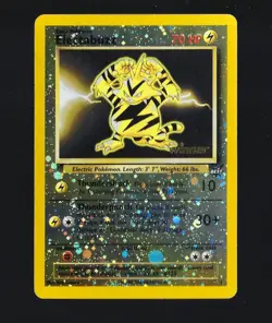 Electabuzz 1 Winner 001/009 Best of Reverse Holo Pokemon - Image 1
