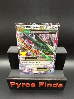 M Rayquaza EX 76/108 Celebrations: Classic Collection Pokemon Card NM Clean! - Image 1