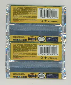 Lot of (2) 1999 Pokemon WOTC 1st Edition Jungle Foil Booster Pack Sealed - Image 2