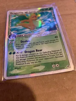 Pokemon Dragonite ex δ 91/101 - Dragon Frontiers Holofoil very Lightly Played. - Image 1