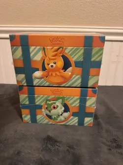 Pokemon TCG 2024 Paldea Adventure Chest , LOT OF 2 BOXES BRAND NEW SEALED - Image 3