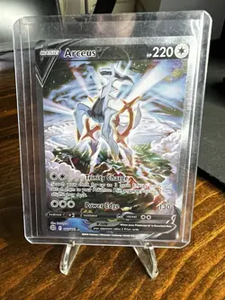 Pokemon TCG Arceus V 166/172 Brilliant Stars Alternate Art Holo Ultra Rare NM - Image 1