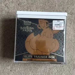 Pokemon TCG Shining Fates Elite Trainer Box ETB Sealed 820650808173 - Image 1