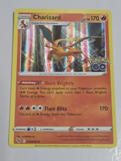 Charizard 010/078 Pokemon GO Holo NM - Image 1
