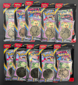 Pokemon Phantasmal Flames Checklane Blister Set of 10 Packs Cottonee /Whimsicott - Image 1