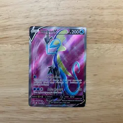 Inteleon V 180/192 FULL ART ULTRA RARE Pokemon SWSH Rebel Clash Holo LP 2020 - Image 1