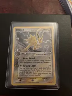 Pokemon TCG Jolteon Delta Species Holo Rare 7/113 2005 - Image 1