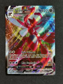 Scizor VMAX 119/189 Darkness Ablaze Ultra Rare Pokemon TCG NM/MINT - Image 1