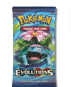 Pokemon XY - Evolutions Sealed Booster Pack ( One Pack ) 820650801556 - Image 1