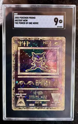 Ancient Mew - Holo - Pokemon Movie 2000 Promo - Pokemon TCG - SGC 9 - Image 1