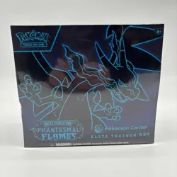 Pokemon Mega Evolution Phantasmal Flames Pokemon Center Elite Trainer Box Sealed - Image 1