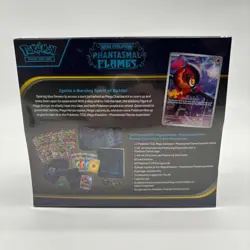 Pokemon Mega Evolution Phantasmal Flames Pokemon Center Elite Trainer Box Sealed - Image 2