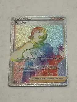 Pokemon TCG Kindler 179/172 Brilliant Stars Rainbow Secret Rare NM 🌈 - Image 3