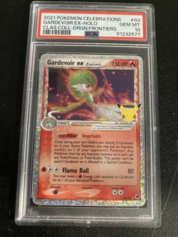2021 Pokemon Celebrations Gardevoir EX 93/101 Classic Collection PSA 10 - Image 2