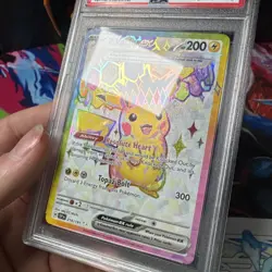 Pikachu ex 219/191 Ultra Rare - PSA 10 - Surging Sparks - Pokemon TCG 2024 - Image 2