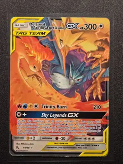 Pokemon Moltres & Zapdos & Articuno GX Tag Team GX Holo 44/68 Full Art - Image 1