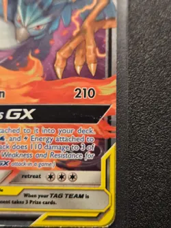 Pokemon Moltres & Zapdos & Articuno GX Tag Team GX Holo 44/68 Full Art - Image 4