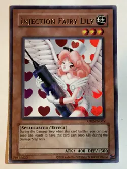 Injection Fairy Lily RP02-EN065 Retro Pack 2 (2020 Reprint) Ultra Rare New - Image 1