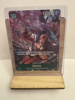 One Piece Carrying On His Will TCG Shanks ALTERNATE ALT ART Super Rare OP13-028 - Image 1