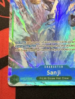 One Piece Op13-027 Sanji R Alt Art Card OP-13 Carrying On His Will English NM - Image 5