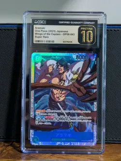 Aramaki OP06-043 One Piece - Wings of the Captain Foil CGC PRISTINE 10 - Image 1