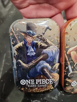 Lot of 2 One Piece Card Game Tin Pack Set Vol 2 Factory Sealed Ready To Ship New - Image 2