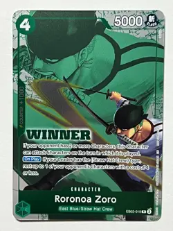 Roronoa Zoro EB02-019 Charlotte Katakuri OP08-062 (Winner Pack 2025 Vol. 3) SET - Image 2