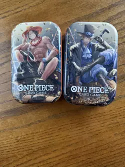One Piece TCG Card Game - Mini Tin Vol.2 English 2 Packs Of OP 13 Promo Pack x2 - Image 1