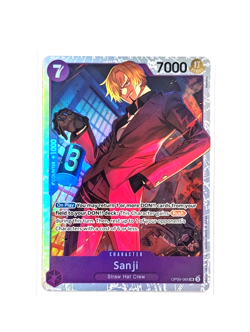 Sanji OP09-065 SR Super Rare ONE PIECE TCG Emperors in the New World ENGLISH - Image 1