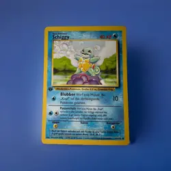 Pokemon TCG - Squirtle (Schiggy) - 63/102 - Base Set (German) 1st Edition - NM/M - Image 1