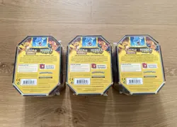 Brand New Pokemon Hidden Fates - Lot of 3 Sealed Charizard Gx Tins - Image 3