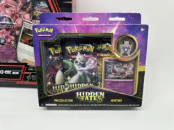 Pokemon Hidden Fates Destined Rivals Mewtwo SEALED BUNDLE LOT OF 4 PIN TIN BOX - Image 4
