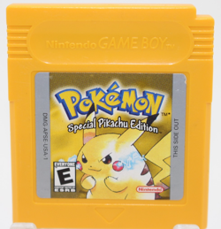 1999 Pokemon Yellow Version: Special Pikachu Edition GameBoy AUTHENTIC - Vintage - Image 1
