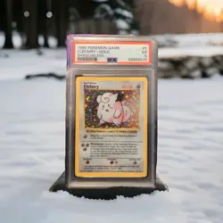 1999 Pokemon Game Clefairy Holo Shadowless PSA 5 - Image 1