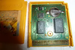 Gameboy Pokemon Yellow (Nintendo Game Boy, 1999) Authentic Tested Worked - Image 4