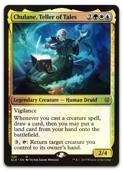Chulane, Teller of Tales #326 (Foil) (NM) Throne of Eldraine ELD Magic MTG - Image 1